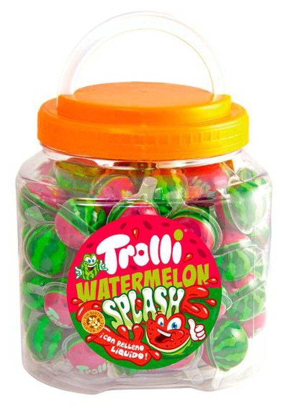 sandia rellena Trolli