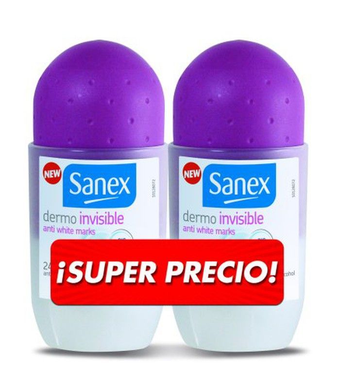 Sanex Deo. Rollon Invisible Duplo (*)