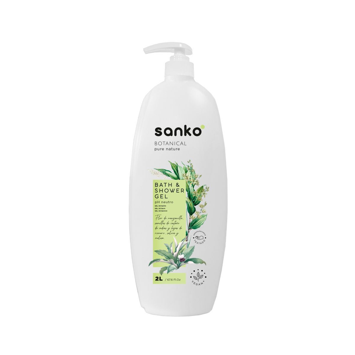 Sanko Gel Baño Botanical 2lt C/Dosific.