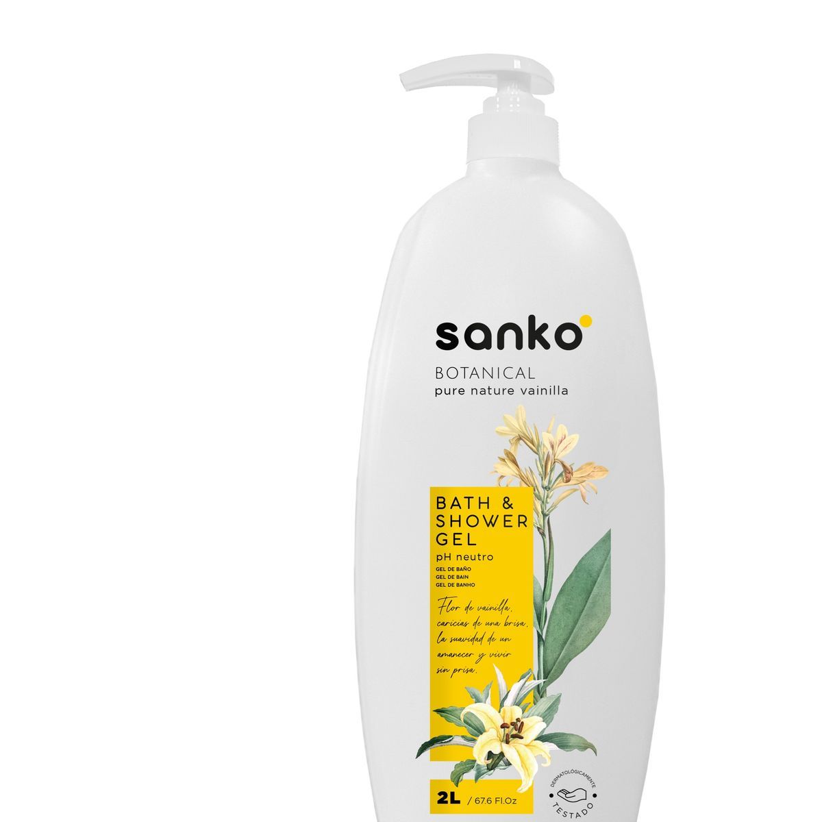 Sanko Gel Baño Botanical Vainil.2l.Dosi.