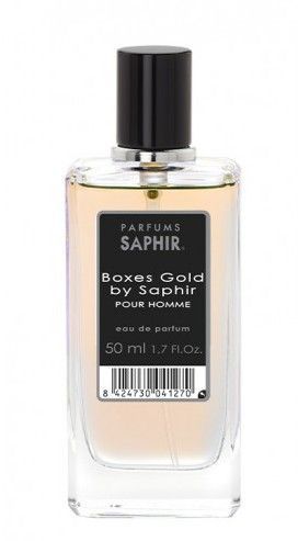 Saphir Masc Col. 50 Vapo Boxes Gold