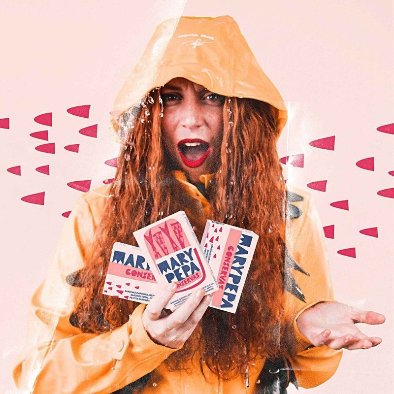 Sardinillas picantes en aceite oliva Conservas Mary Pepa Peso neto: 115g