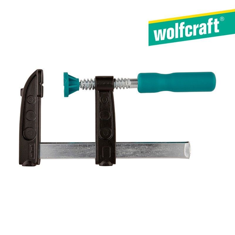 Sargento De Tornillo 1" Sz 50-150" 50 Mm Largo 3606000 Wolfcraft