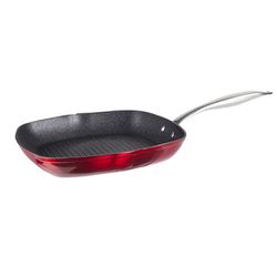 Sartén aluminio IBILI Red Rock Grill Al. Forj.30Cm Inducc. Red Rock