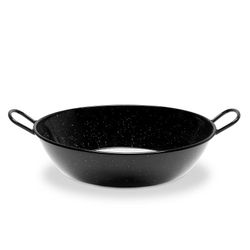 Sartén honda esmaltada con asas 40 cm