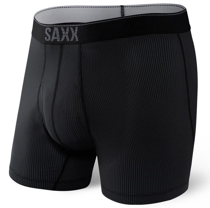 SAXX QUEST BOXER BRIEF FLY BLACK II
