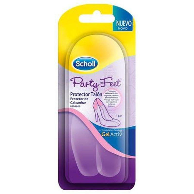 Scholl Party Feet Protector Talón Invisible 1 Par