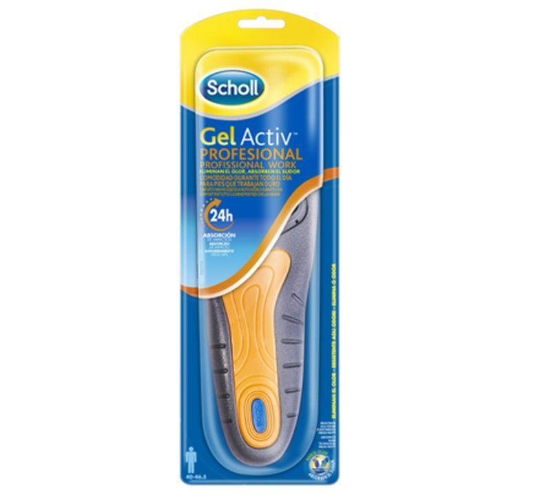 Scholl Plantillas GelActiv Profesional Hombre 1 Par