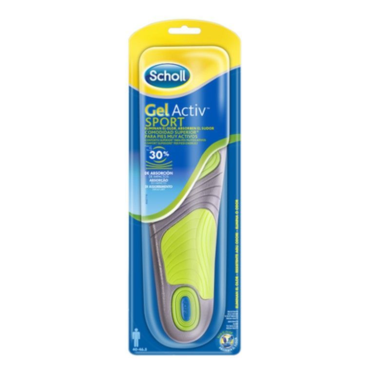 Scholl Plantillas GelActiv Sport Hombre 1 Par