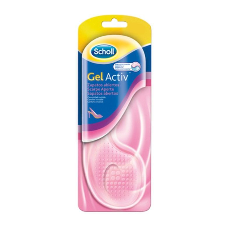 Scholl Plantillas GelActiv Zapatos Abiertos 1 Par