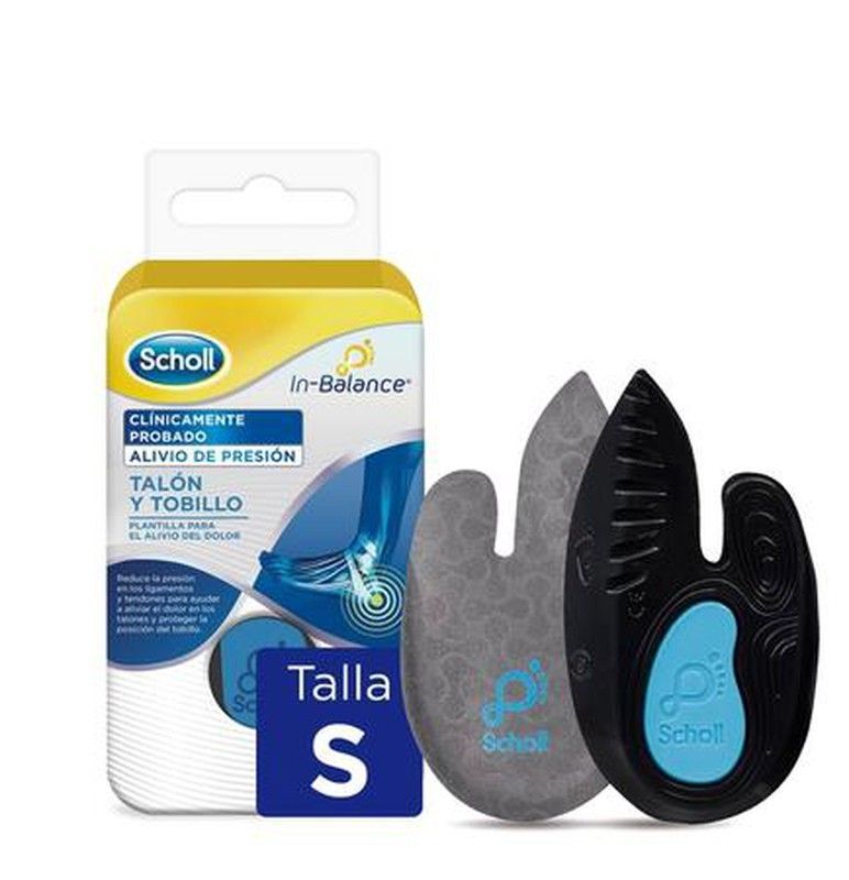 Scholl Plantillas In-Balance Talón y Tobillo Talla S 1 Par