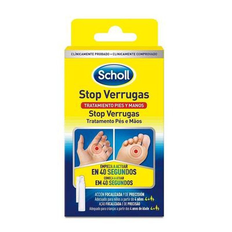 Scholl Stop Verrugas Tratamiento Pies y Manos 80ml