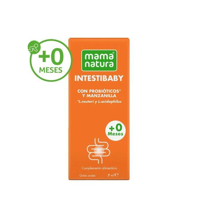 Schwabe Mama Natura Intestibaby Probiótico Gotas Orales Bebés Digestivo 7 ml
