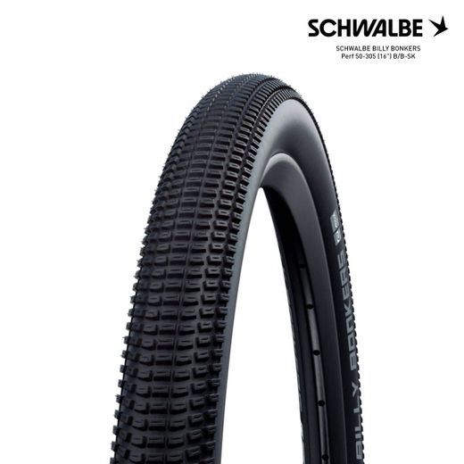 SCHWALBE BILLY BONKERS Perf 50-305 (16") B/B-SK