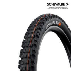 SCHWALBE EDDY CURRENT REAR Evo, Super Gravity, TLE 70-584 B/B-SK ADDIX Soft