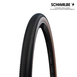 SCHWALBE G-ONE ALLROUND Perf, RaceGuard, TLR 28x1.50 700x40C B/BRZ-SK