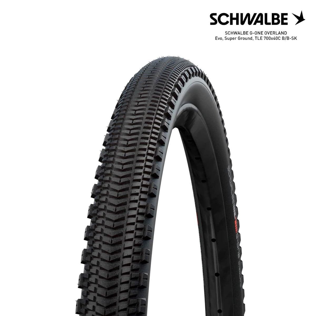 SCHWALBE G-ONE OVERLAND Evo, Super Ground, TLE 700x40C B/B-SK