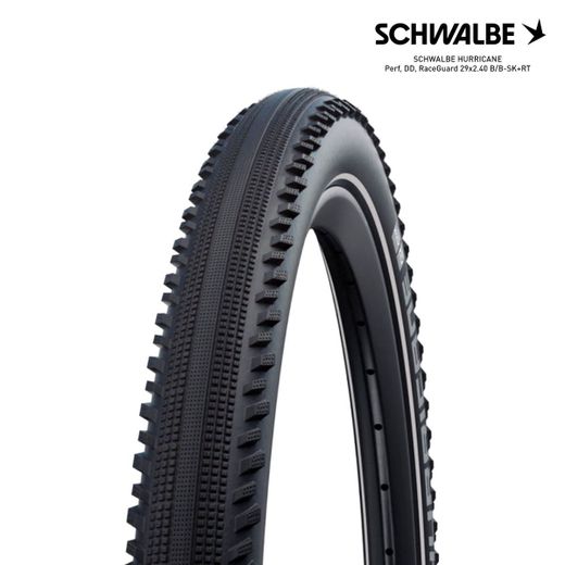 SCHWALBE HURRICANE Perf, DD, RaceGuard 29x2.40 B/B-SK+RT