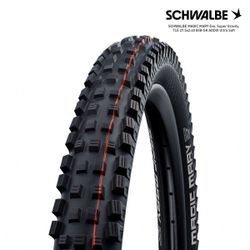 SCHWALBE MAGIC MARY Evo, Super Gravity, TLE 27.5x2.40 B/B-SK ADDIX Ultra Soft