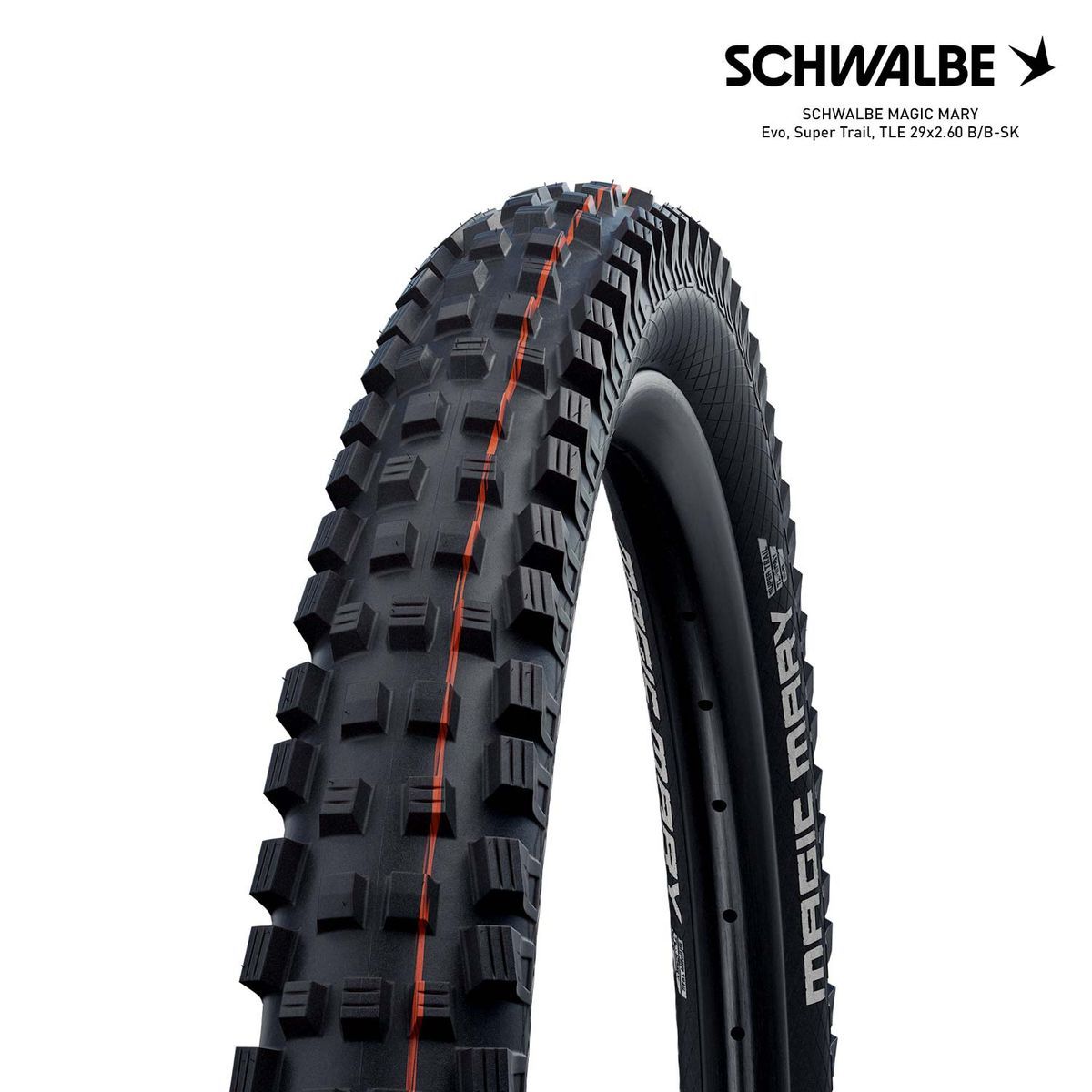 SCHWALBE MAGIC MARY Evo, Super Trail, TLE 29x2.60 B/B-SK
