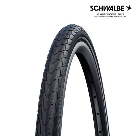 SCHWALBE MARATHON RACER Perf, RaceGuard 28x1.50 B/B-SK+RT