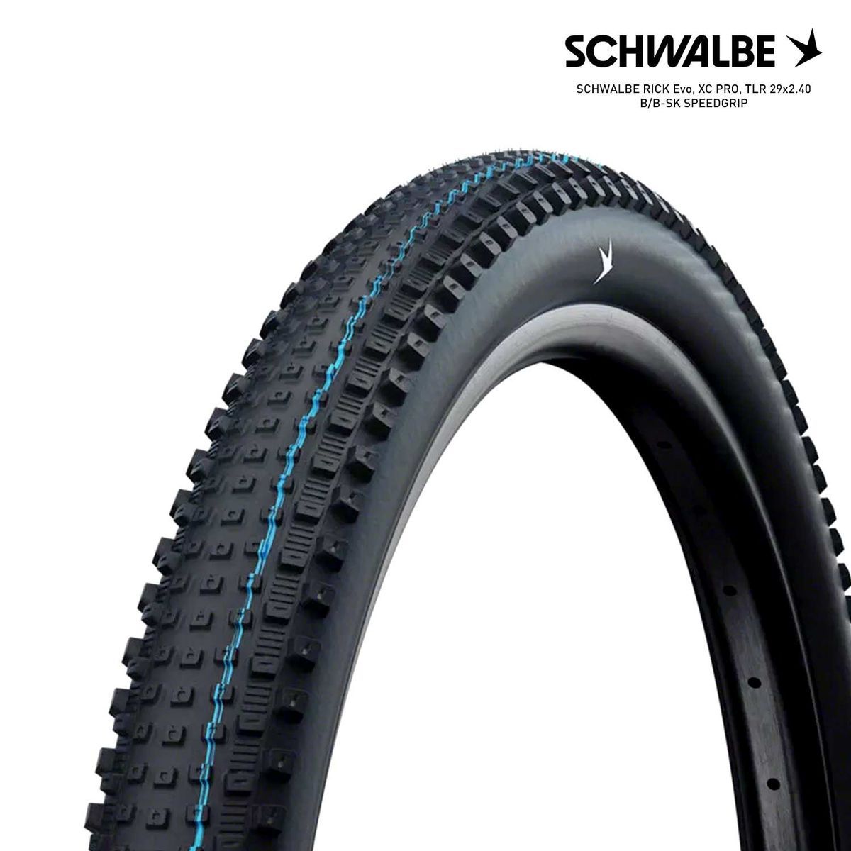 SCHWALBE RICK Evo, XC PRO, TLR 29x2.40 B/B-SK SPEEDGRIP