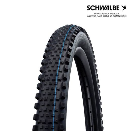 SCHWALBE ROCK RAZOR Evo, Super Trail, TLE 60-622 B/B-SK ADDIX SpeedGrip