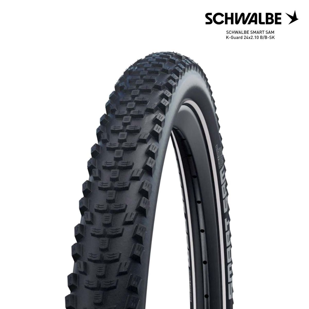 SCHWALBE SMART SAM K-Guard 24x2.10 B/B-SK
