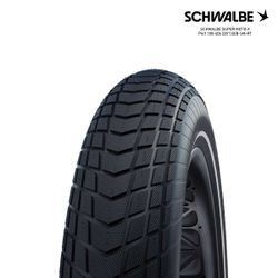 SCHWALBE SUPER MOTO-X Perf 100-406 (20") B/B-SK+RT