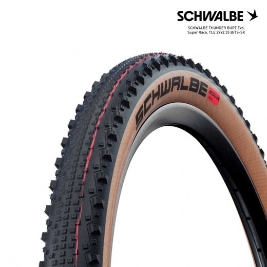 SCHWALBE THUNDER BURT Evo, Super Race, TLE 29x2.35 B/TS-SK