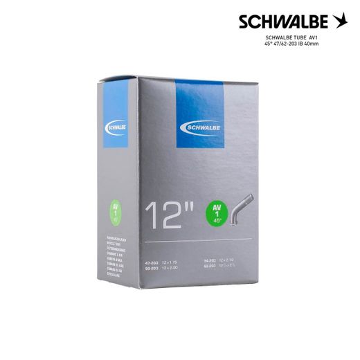 SCHWALBE TUBE  AV1 45° 47/62-203 IB 40mm