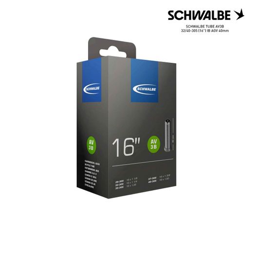 SCHWALBE TUBE AV3B 32/40-305 (16") IB AGV 40mm