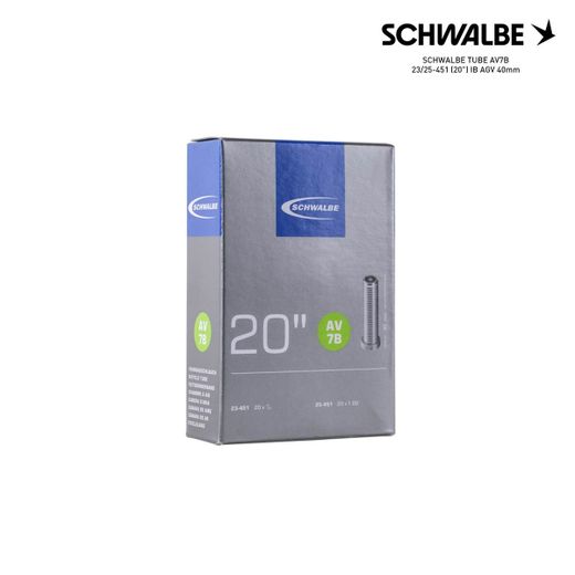 SCHWALBE TUBE AV7B 23/25-451 (20") IB AGV 40mm