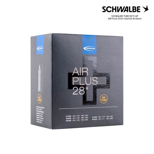 SCHWALBE TUBE DV17-AP AIR PLUS 37/47-622/635 IB 40mm