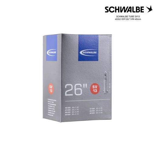 SCHWALBE TUBE SV13 40/62-559 (26") VM 40mm