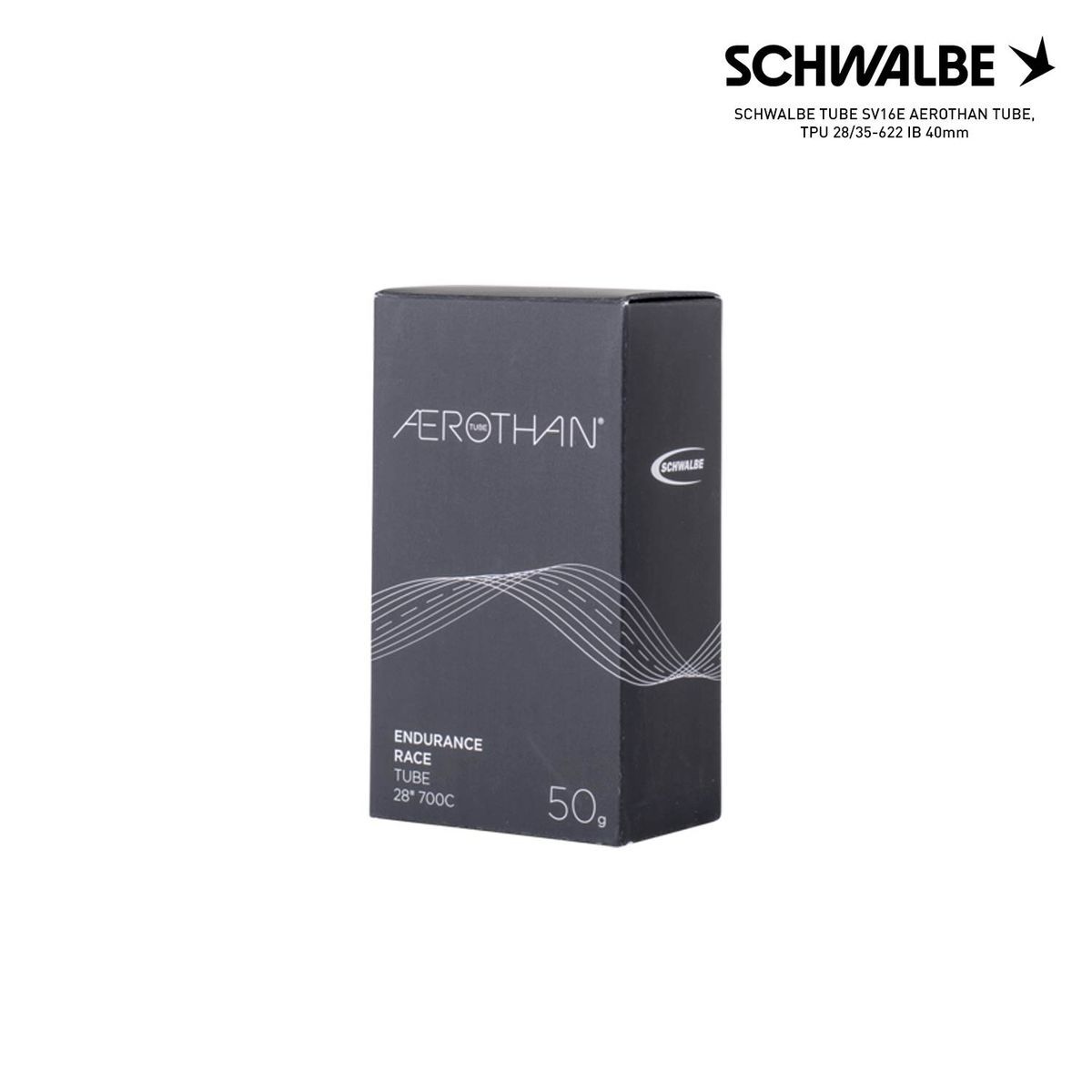 SCHWALBE TUBE SV16E AEROTHAN TUBE, TPU 28/35-622 IB 40mm