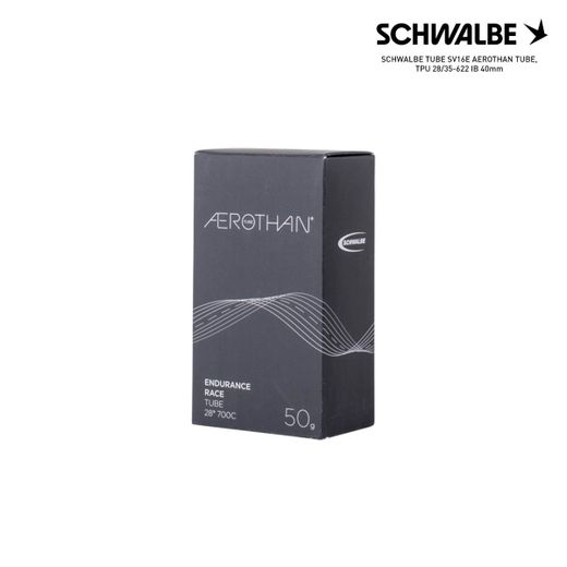SCHWALBE TUBE SV16E AEROTHAN TUBE, TPU 28/35-622 IB 40mm