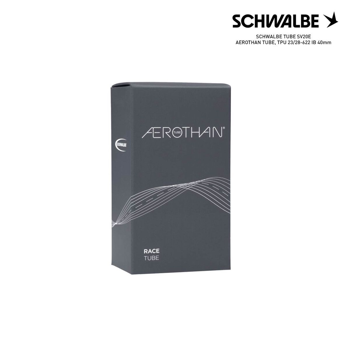 SCHWALBE TUBE SV20E AEROTHAN TUBE, TPU 23/28-622 IB 40mm