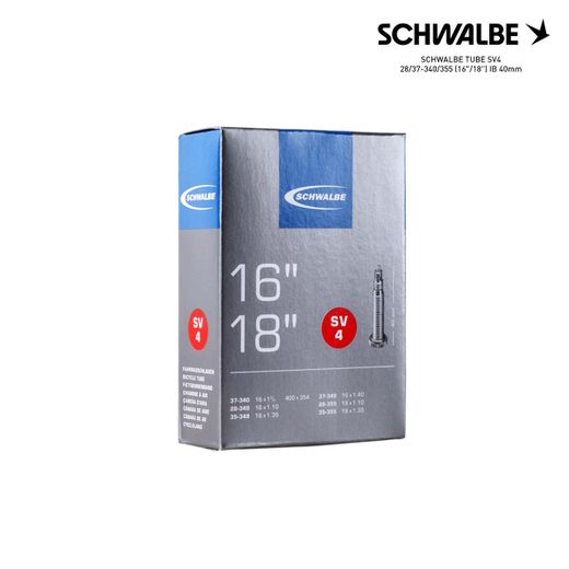 SCHWALBE TUBE SV4 28/37-340/355 (16"/18") IB 40mm