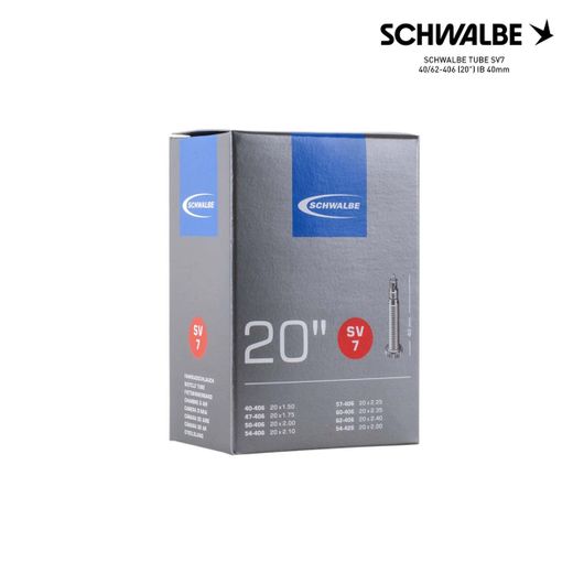 SCHWALBE TUBE SV7 40/62-406 (20") IB 40mm