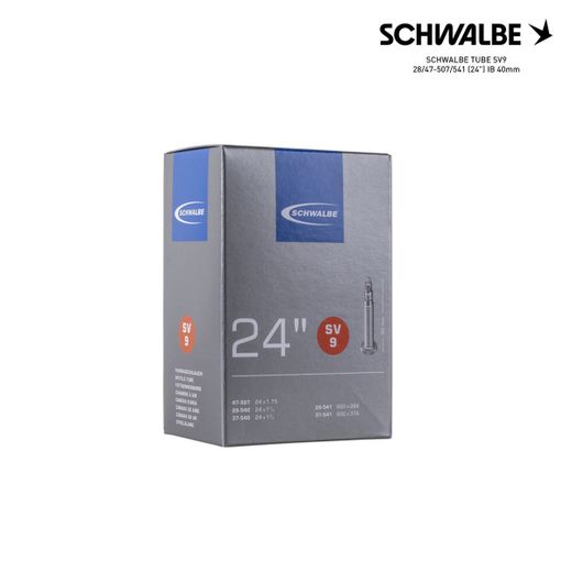 SCHWALBE TUBE SV9 28/47-507/541 (24") IB 40mm