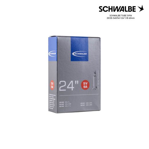 SCHWALBE TUBE SV9A 20/28-540/541 (24") IB 40mm