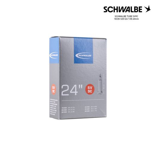 SCHWALBE TUBE SV9C 18/28-520 (24") IB 40mm