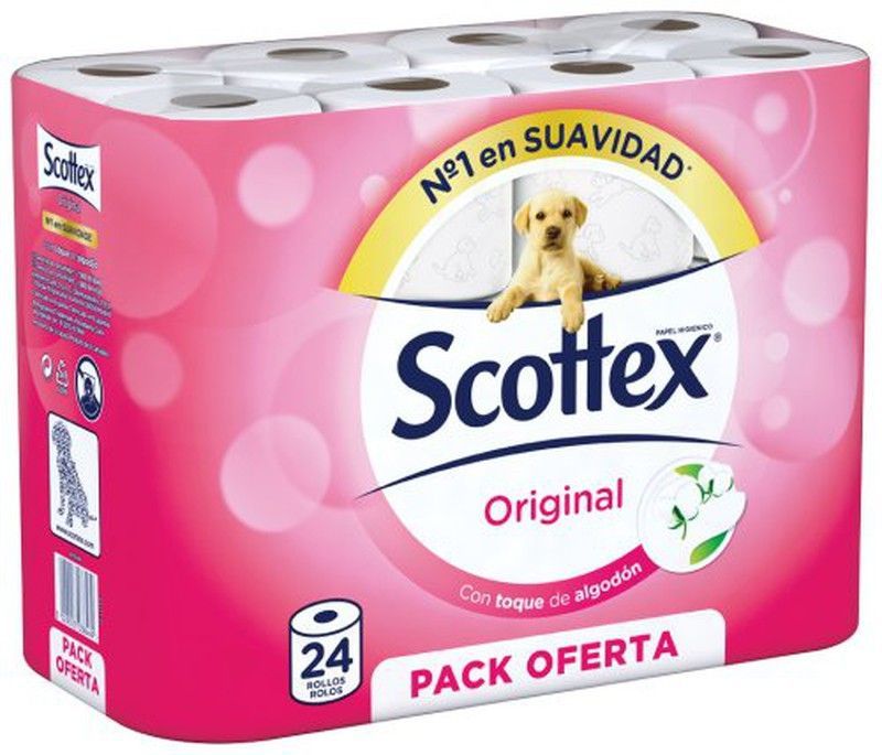 Scottex Hig. (24) Blanco 17m 2c
