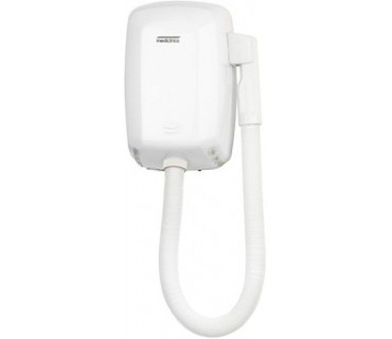 Secador de cabello automático Acero inox AISI 304 Epoxi Blanco SC0009 Mediclinics