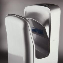 Secador de manos alta velocidad plata