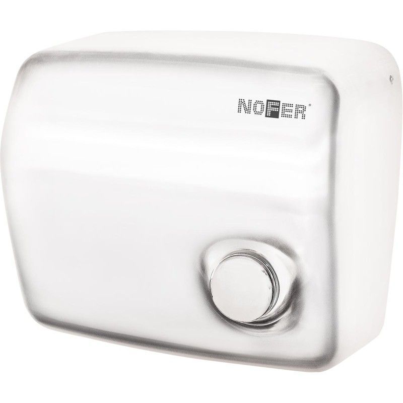 Secamanos KAI pulsador carcasa INOX blanco