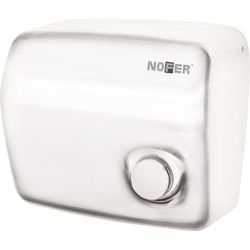 Secamanos KAI pulsador carcasa INOX blanco