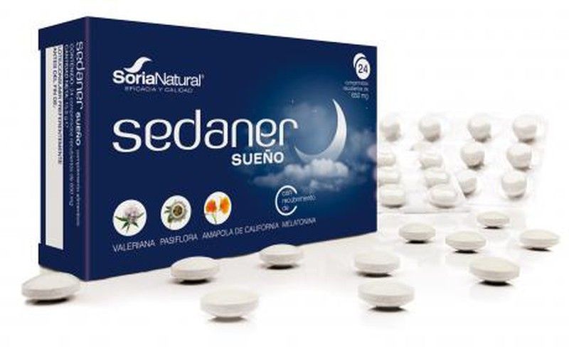 Sedaner Sueño 24 Comprimidos 650mg Soria Natural