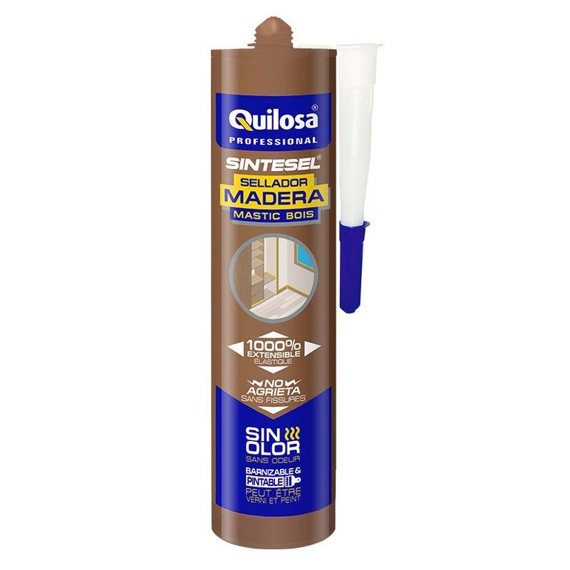 Sellador acrílico siliconado QUILOSA Sintesel Sellador Sintesel Sapelly 300 Ml.